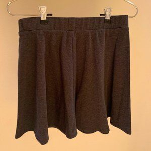 Dark Gray Skater Skirt